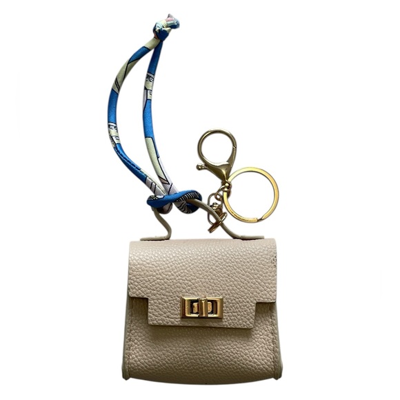 Accessories - Elegant Cream Mini Bag Charm